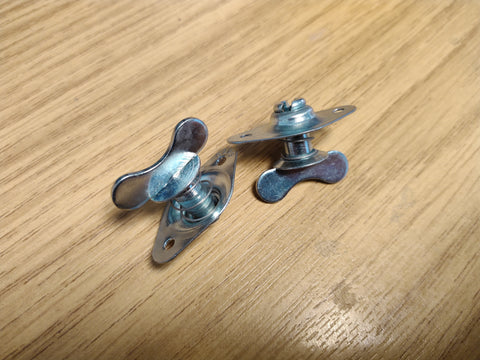 Flush Head Steel Winged Dzus Fastener, Self Ejecting - 5/16"