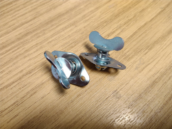 Flush Head Steel Winged Dzus Fastener, Self Ejecting - 5/16"