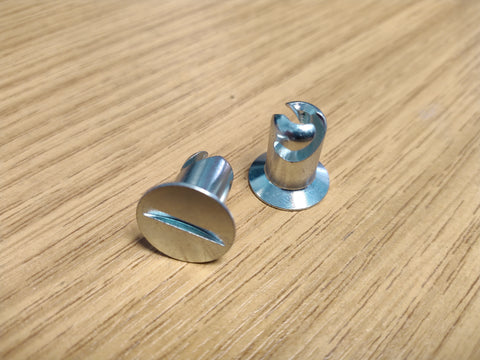 Flush Head Steel Dzus Fastener - 7/16"