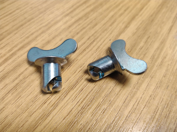 Flush Head Steel Winged Dzus Fastener - 7/16"